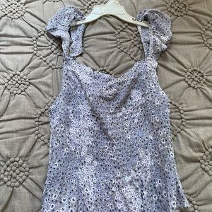 Flower tank top